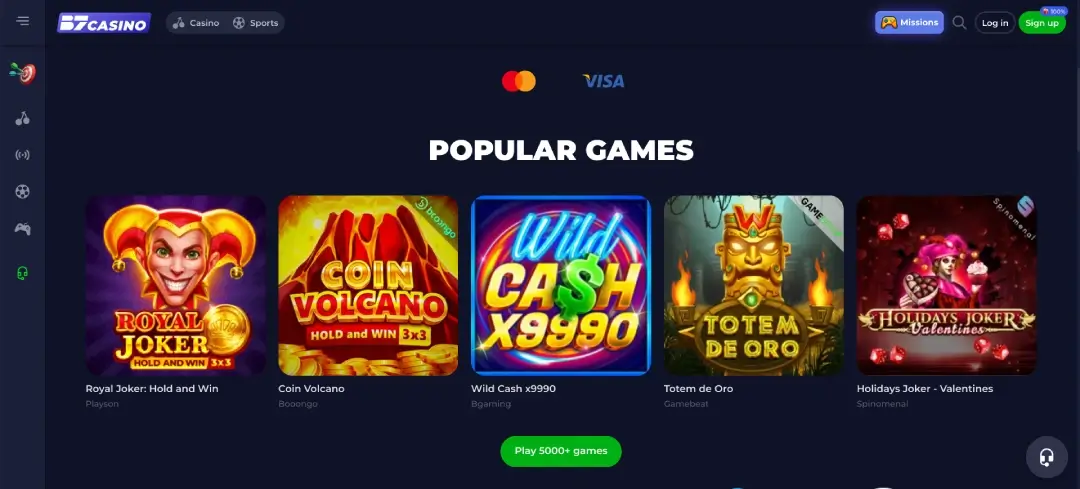 B7 Online Casino Speelautomaten